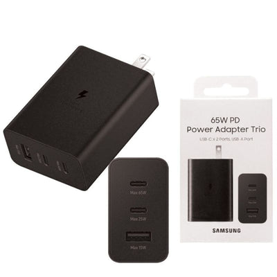 Samsung 3 Pin Power Trio Adapter 65W