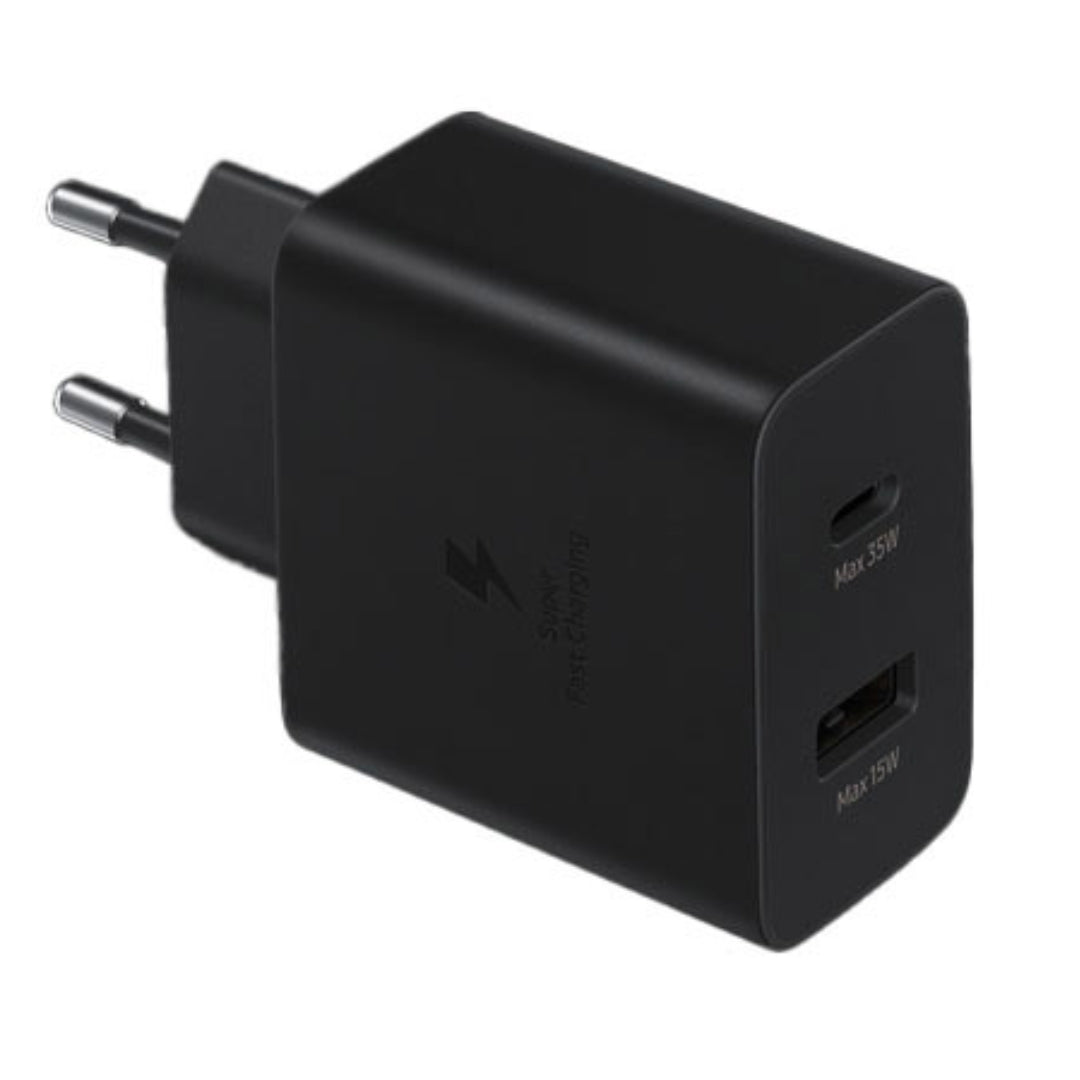 Samsung 35W Dual Adapter Black 2 Pin