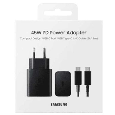 Samsung 45W Power Adapter 1.8M C2C Cable Black