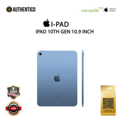 iPad 10th Generation – 10.9-inch – Wi-Fi – 256GB