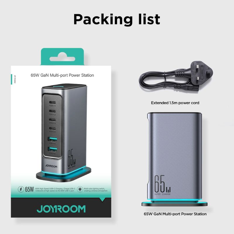 Joyroom JR-TCM02 65W Multi-port Charger