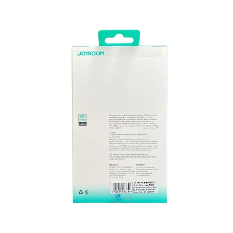 Joyroom JR-16XD4 Transparent Phone Case For Iphone 16 Pro Max