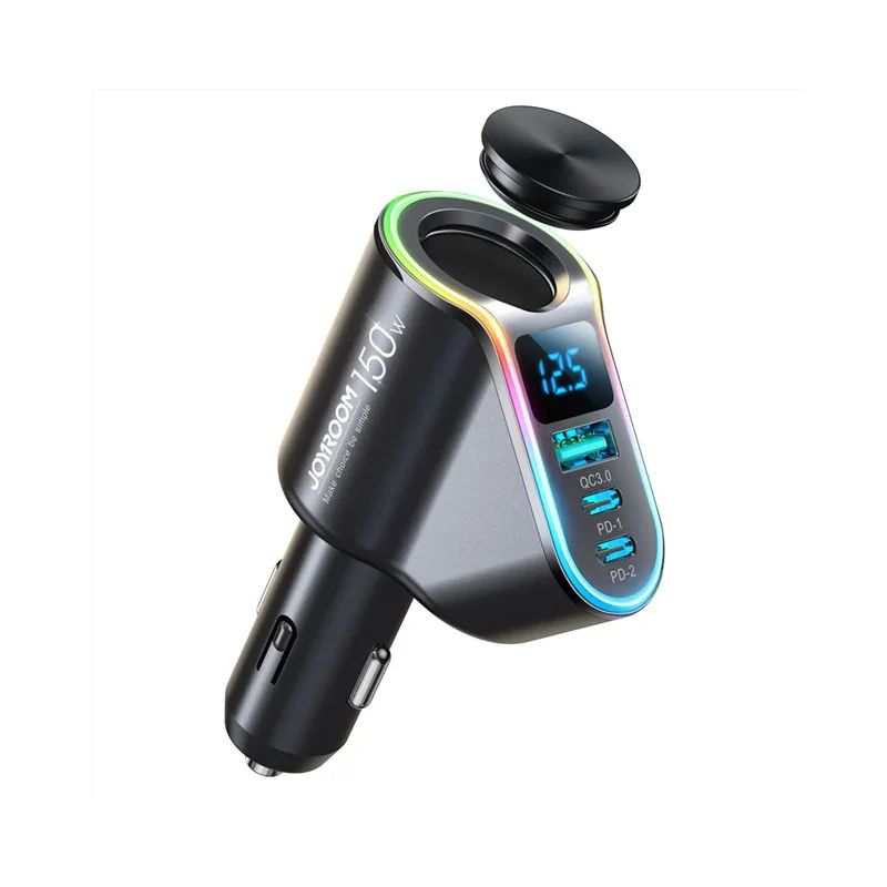 Joyroom JR-CL21 150W 4 in 1 Car Charger