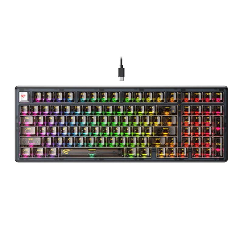 Havit GAMENOTE RGB Gaming Keyboard KB875L, Keyboard, Authentico Technologies