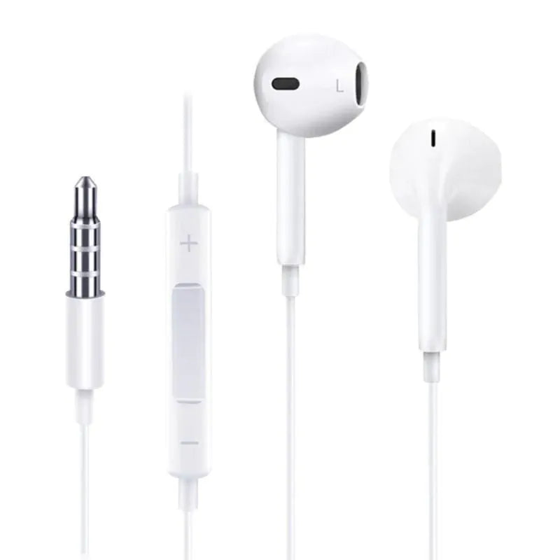 Joyroom Classic Wired Earphone White JR-EP1 - Authentico Technologies 