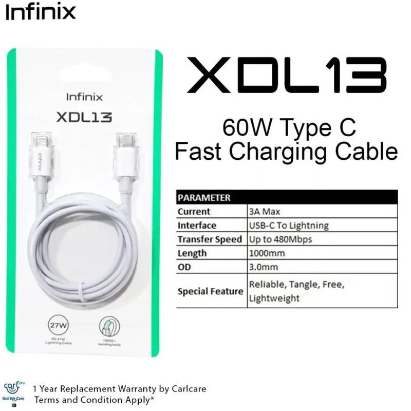 Infinix data cable XDL13, Cable, Authentico Technologies