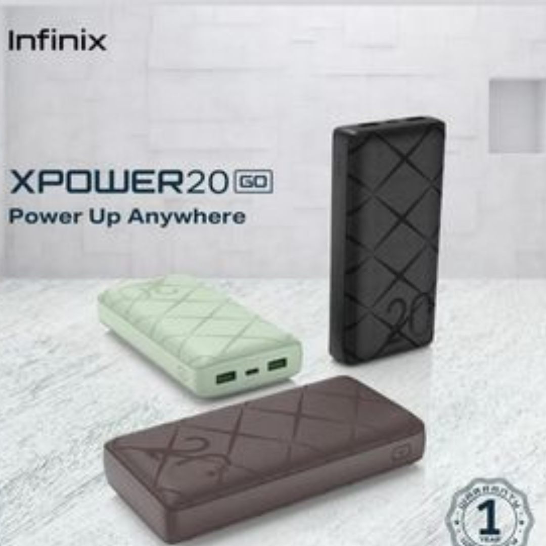 Infinix 20000mAh 15W Power Bank XP20